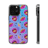 Lips - iPhone Clear Cases iPhone 14 Pro Max Without gift packaging - phone cases